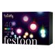 Twinkly - LED RGB Stmívatelný venkovní dekorační řetěz FESTOON 40xLED 24m IP44 Wi-Fi