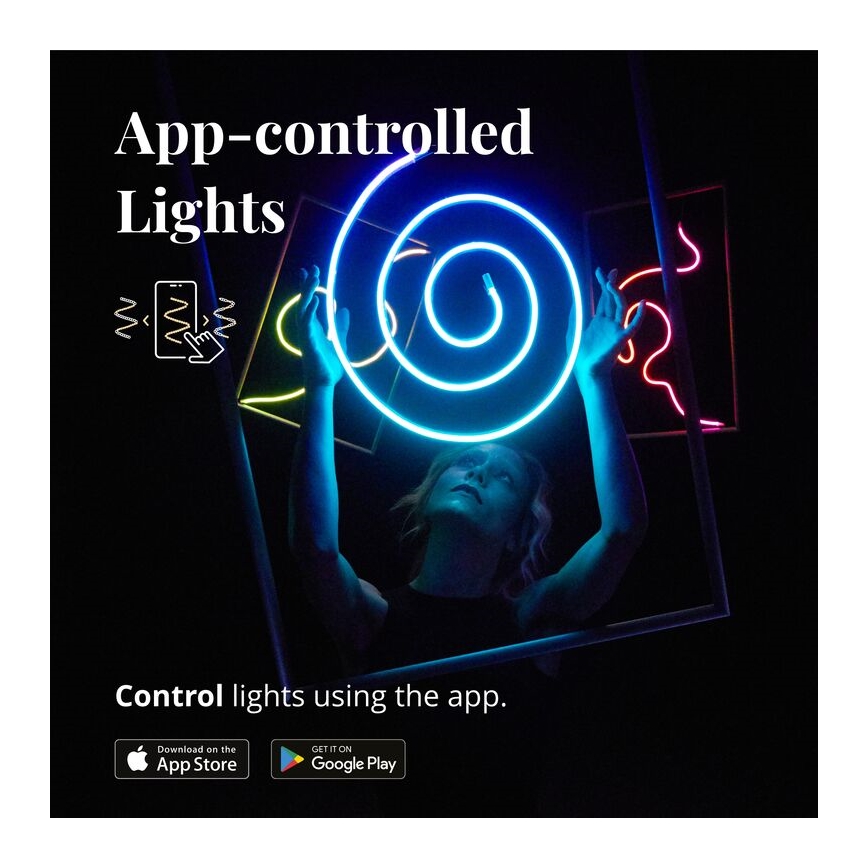 Twinkly - LED RGB Stmívatelný pásek FLEX 200xLED 2 m Wi-Fi