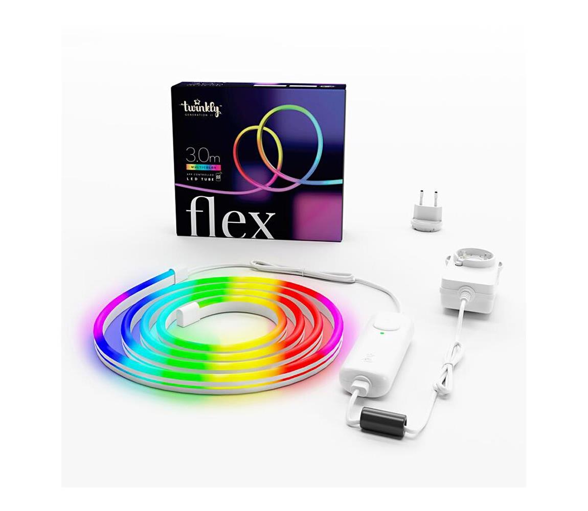 Twinkly Twinkly TWFL300STW-WEU - LED RGB Stmívatelný pásek FLEX 300xLED 6m Wi-Fi TW0032