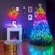 Twinkly - LED RGB Stmívatelná vánoční dekorace PRE-LIT GARLAND 50xLED 6,2m Wi-Fi