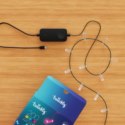 Twinkly - LED RGB Stmívatelný  řetěz 100xLED 8 m USB Wi-Fi