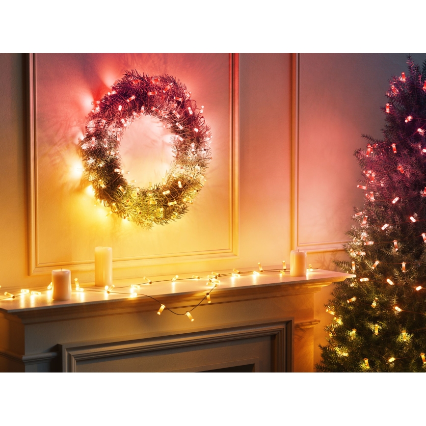 Twinkly - LED RGB Stmívatelný  řetěz CANDIES 200xLED 14 m USB Wi-Fi