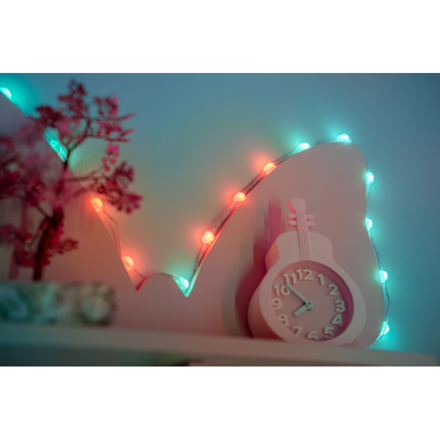 Twinkly - LED RGB Stmívatelný  řetěz CANDIES 200xLED 14 m USB Wi-Fi