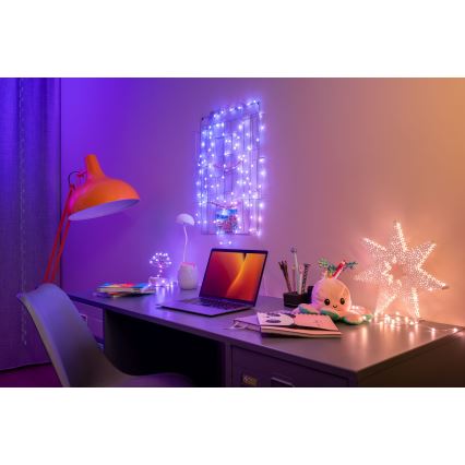 Twinkly - LED RGB Stmívatelný vánoční řetěz CANDIES 100xLED 8 m USB Wi-Fi