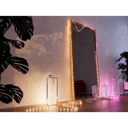 Twinkly - LED RGB Stmívatelný vánoční řetěz CANDIES 100xLED 8 m USB Wi-Fi