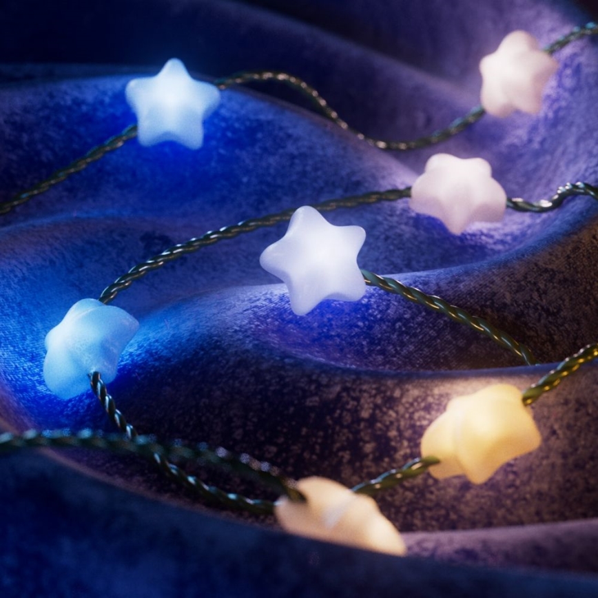 Twinkly - LED RGB Stmívatelný  řetěz CANDIES 200xLED 14 m USB Wi-Fi