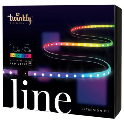 Twinkly - LED RGB Prodlužovací stmívatelný pásek LINE 100xLED 1,5 m Wi-Fi