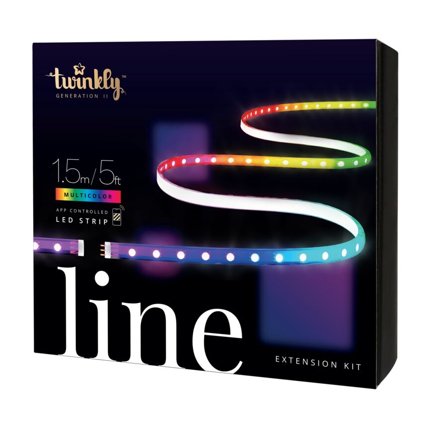 Twinkly - LED RGB Prodlužovací stmívatelný pásek LINE 100xLED 1,5 m Wi-Fi