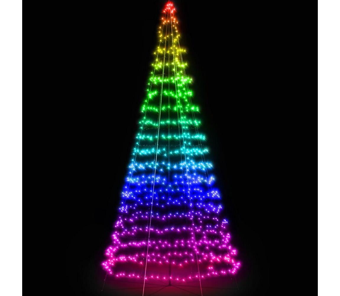 Twinkly Twinkly TWP300SPP-BEU - LED RGB Venkovní vánoční stromeček 300xLED 2m IP44 Wi-Fi TW0024