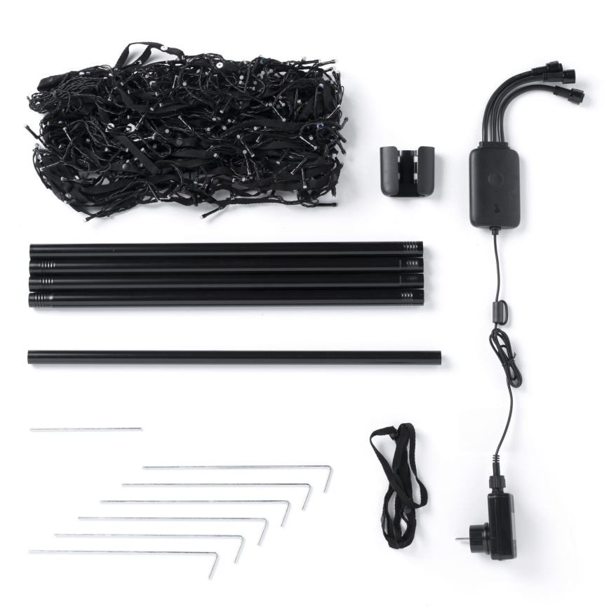 Twinkly - LED RGBW Stmívatelný venkovní vánoční stromeček LIGHT TREE 300xLED 2m IP44 Wi-Fi