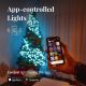 Twinkly - LED RGB Stmívatelný venkovní vánoční řetěz STRINGS 100xLED 11,5m IP44 Wi-Fi
