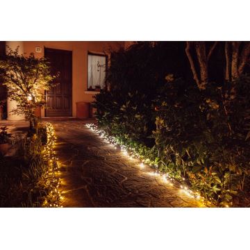 Twinkly - LED Stmívatelný venkovní vánoční řetěz STRINGS 250xLED 23,5m IP44 Wi-Fi