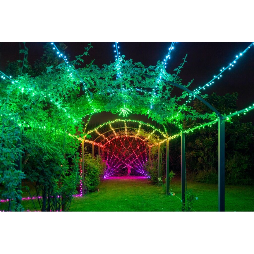 Twinkly - LED RGBW Stmívatelný venkovní vánoční řetěz STRINGS 250xLED 23,5m IP44 Wi-Fi