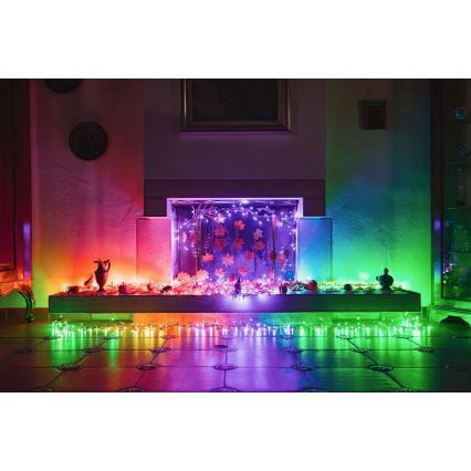 Twinkly - LED RGBW Stmívatelný venkovní  řetěz STRINGS 250xLED 23,5m IP44 Wi-Fi