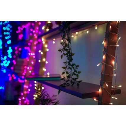Twinkly - LED RGBW Stmívatelný venkovní  řetěz STRINGS 250xLED 23,5m IP44 Wi-Fi