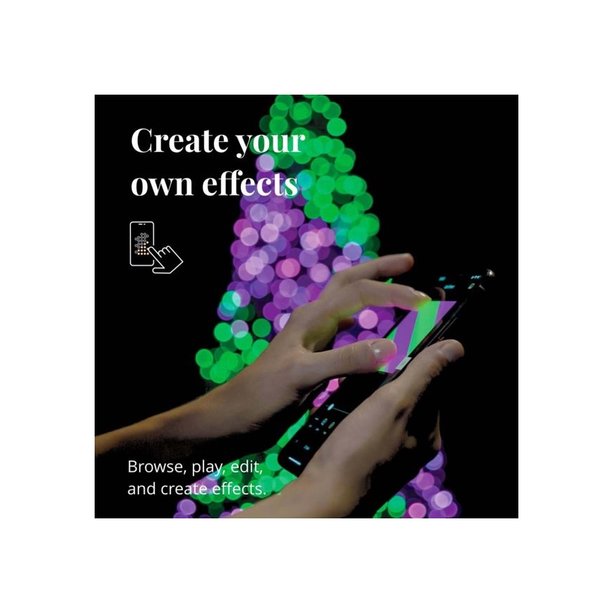 Twinkly - LED RGBW Stmívatelný venkovní  řetěz STRINGS 250xLED 23,5m IP44 Wi-Fi