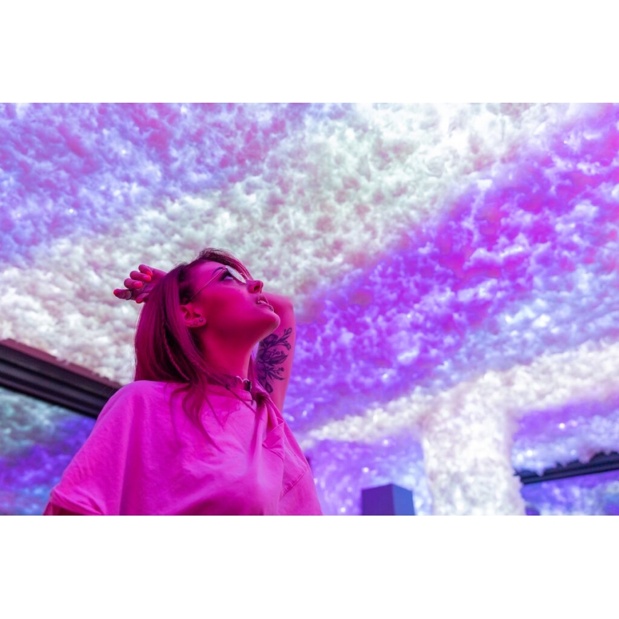 Twinkly - LED RGB Stmívatelný venkovní vánoční řetěz STRINGS 400xLED 35,5m IP44 Wi-Fi