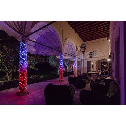 Twinkly - LED RGB Stmívatelný venkovní vánoční řetěz STRINGS 400xLED 35,5m IP44 Wi-Fi
