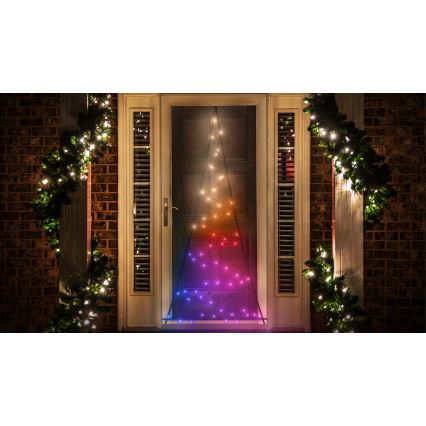 Twinkly - LED RGBW Stmívatelný venkovní vánoční stromeček LIGHT TREE 70xLED IP44 Wi-Fi
