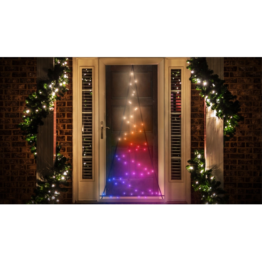 Twinkly - LED RGBW Stmívatelný venkovní vánoční stromeček LIGHT TREE 70xLED IP44 Wi-Fi