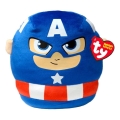 TY - Plyšová hračka Squishy CAPTAIN AMERICA 22 cm