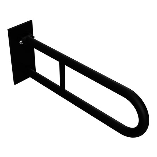 Úchyt 10x25 cm černá