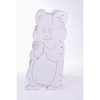 Učící věž HAMSTER bílá