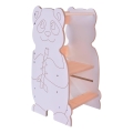 Učící věž PANDA bílá/javor