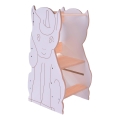 Učící věž UNICORN bílá/javor