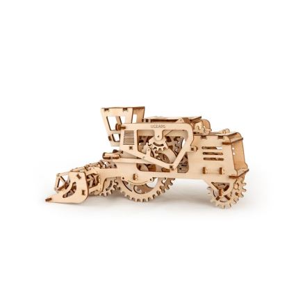 Ugears - 3D dřevěné mechanické puzzle Kombajn