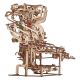 Ugears - 3D dřevěné mechanické puzzle Kuličková dráha řetězová