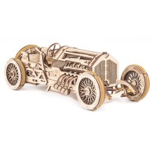 Ugears - 3D dřevěné mechanické puzzle U9 Auto Grand Prix