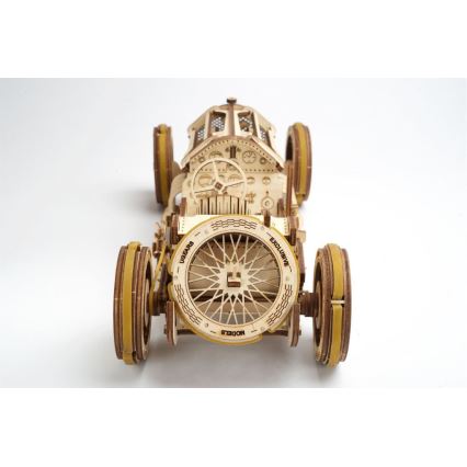 Ugears - 3D dřevěné mechanické puzzle U9 Auto Grand Prix