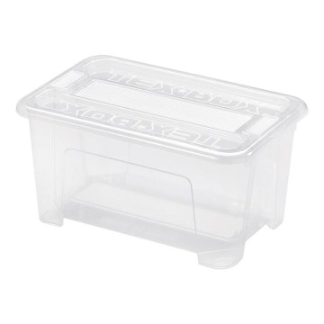 Úložný box TEX BOX 4,5 l čirá