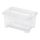 Úložný box TEX BOX 4,5 l čirá