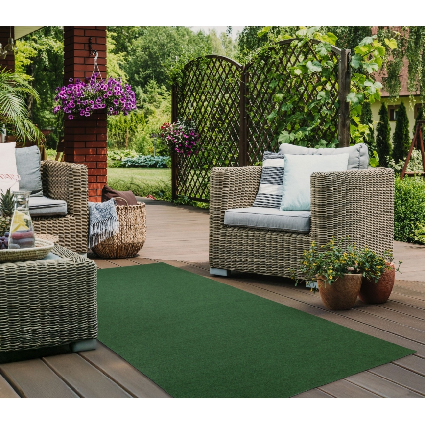 Umělý travní koberec PEMBA 100x200 cm 7 mm zelená