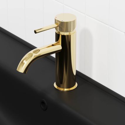 Umyvadlová baterie ANHOLT 15,6 cm lesklá mosaz
