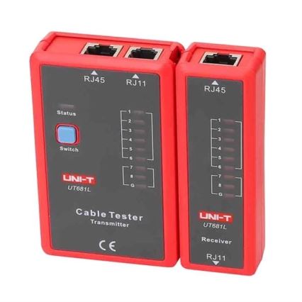 Uni-T - Tester kabelu 9V 1x6LR61