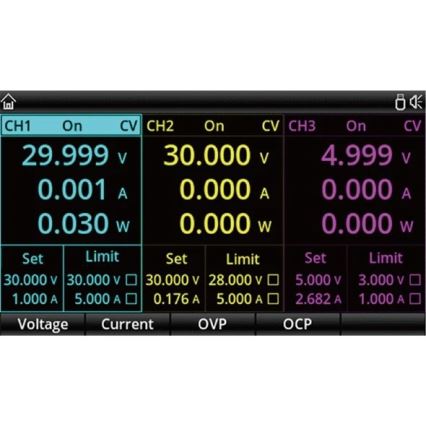 Uni-T UDP3305S-E - Laboratorní zdroj UDP3305S-E 0-30V/0-6A