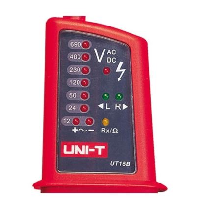 Uni-T UT15B - Zkoušečka 2xAAA IP65