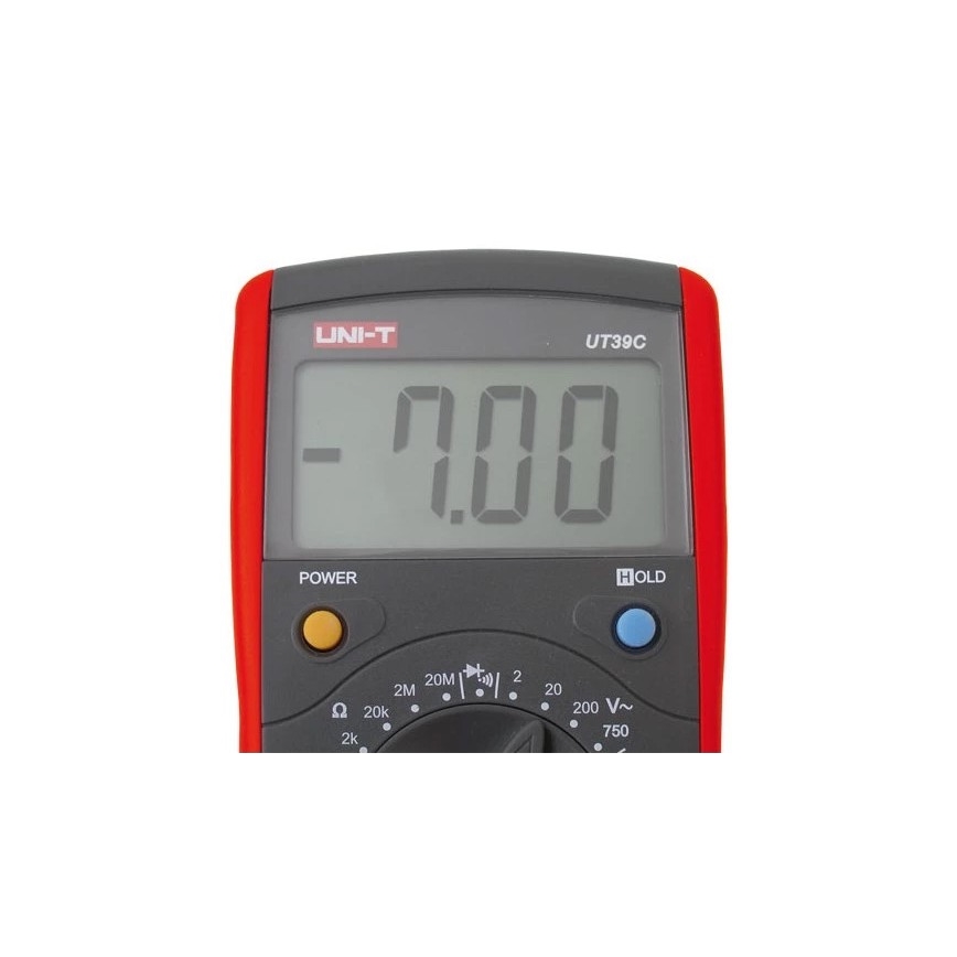 Uni-T UT39C - Multimetr 9V