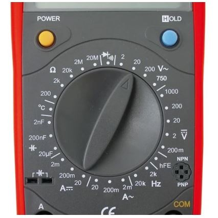 Uni-T UT39C - Multimetr 9V