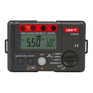 Uni-T UT501B - Tester izolačního odporu 6xAA