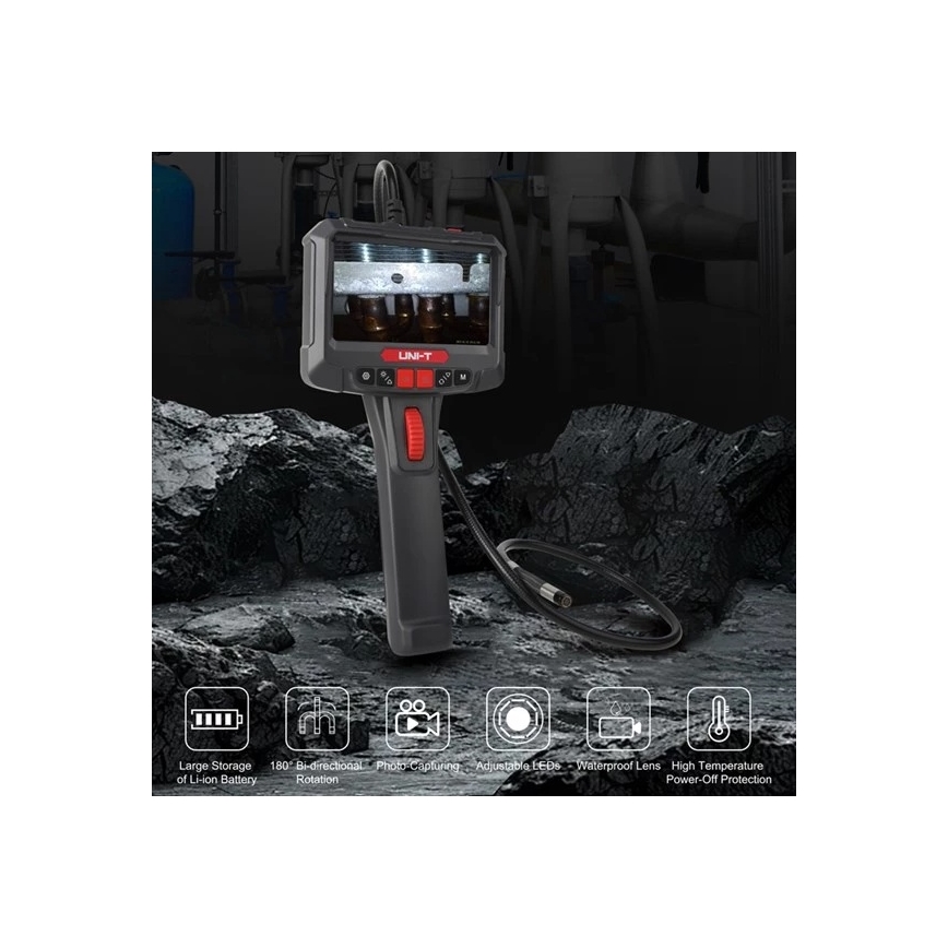 Uni-T UT663B - Boroskop 3,7V 3000 mAh IP67 3m
