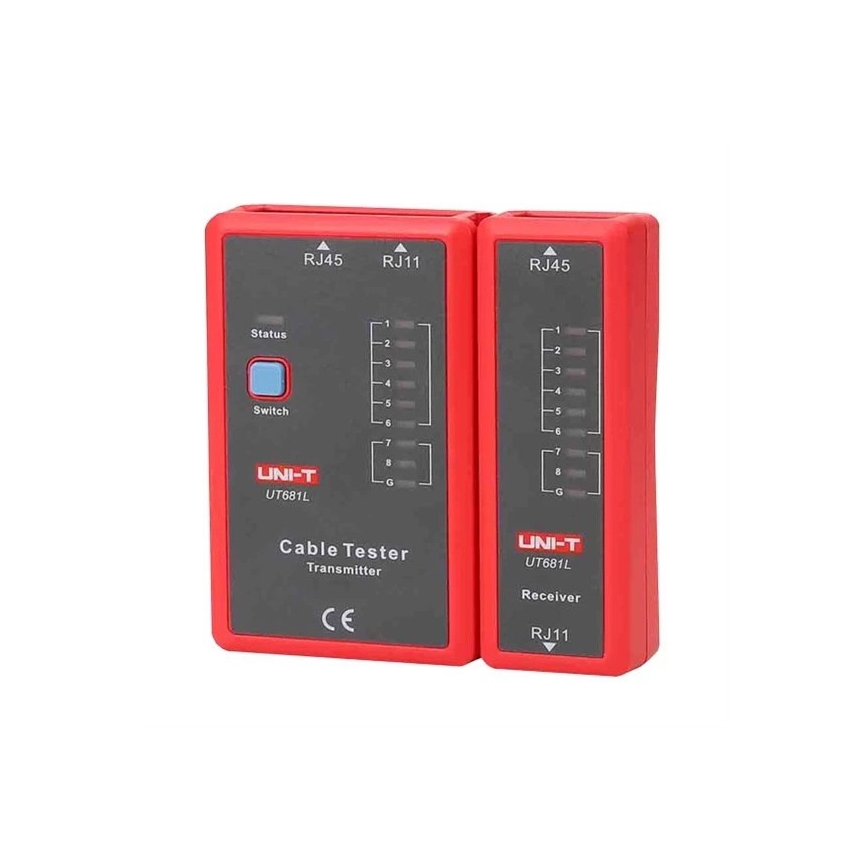 Uni-T UT681L - Tester kabelu 9V 1x6LR61