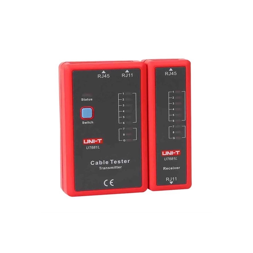 Uni-T UT681L - Tester kabelu 9V 1x6LR61