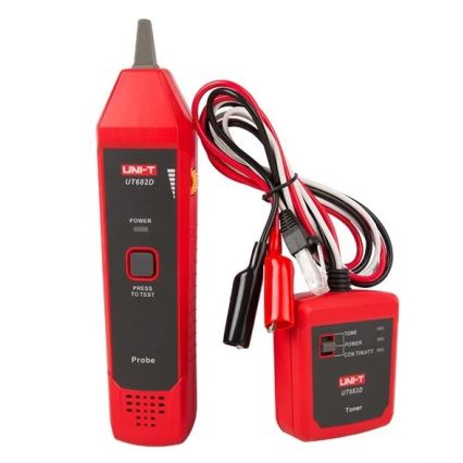 Uni-T UT682D - Tester kabelu 2x9V 6LR61
