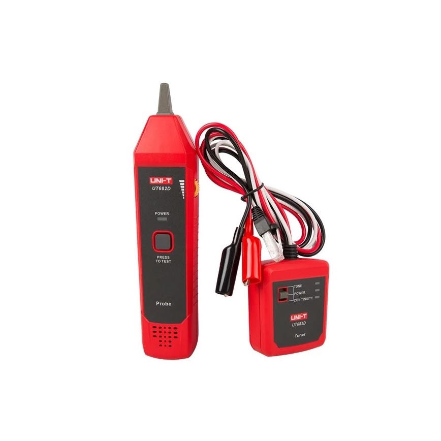 Uni-T UT682D - Tester kabelu 2x9V 6LR61