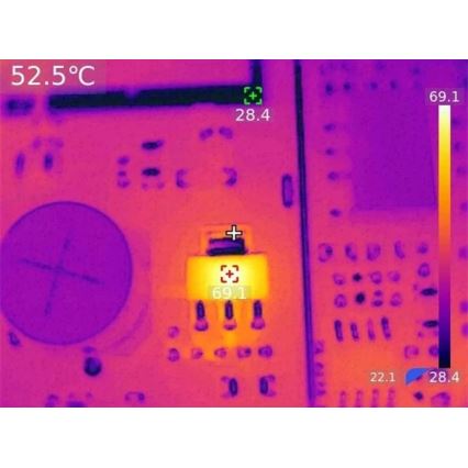 Uni-T UTi730V - Termokamera 5200 mAh 640x480px IP54