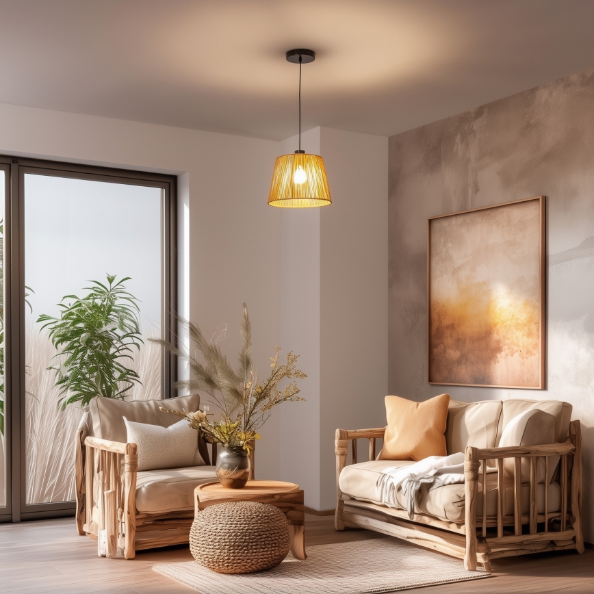 Univerzální stínidlo KERIA pr. 28 cm hnědá